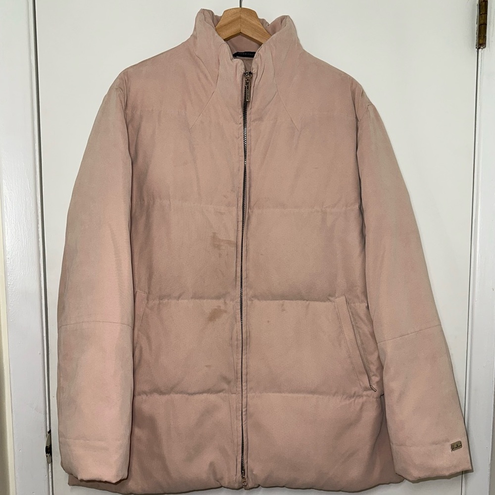 LONDON FOG Pink Puffer Jacket